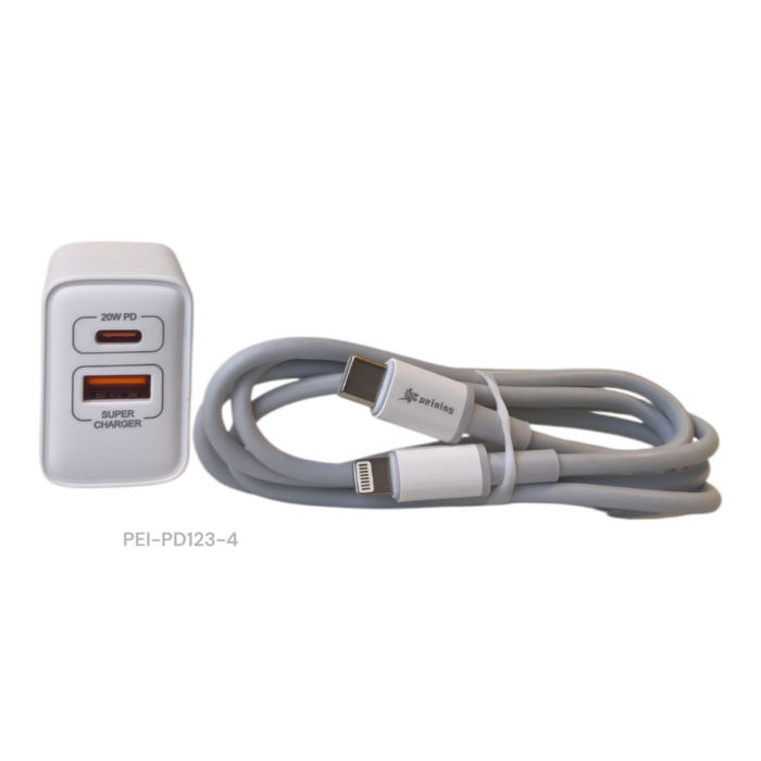 CARREGADOR RÁPIDO PD 20W QUICK CHARGE PEINING - Imagem 2