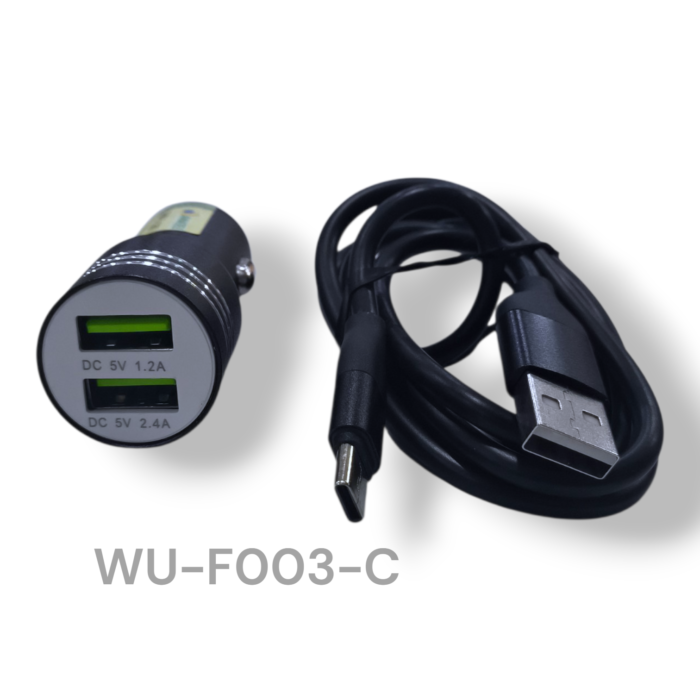 CARREGADOR VEICULAR WU-F003-C PEINING - Imagem 2