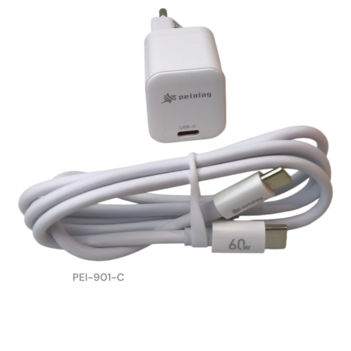 CARREGADOR PD PEINING USB-C 20W - Imagem 2