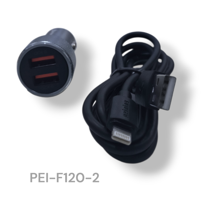 CARREGADOR VEICULAR WU-F120-2 PEINING - Imagem 2