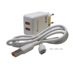 CARREGADOR COM DUAL USB 6A PEINING - Imagem 2