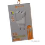 CARREGADOR RAPIDO 3.1A PEINING