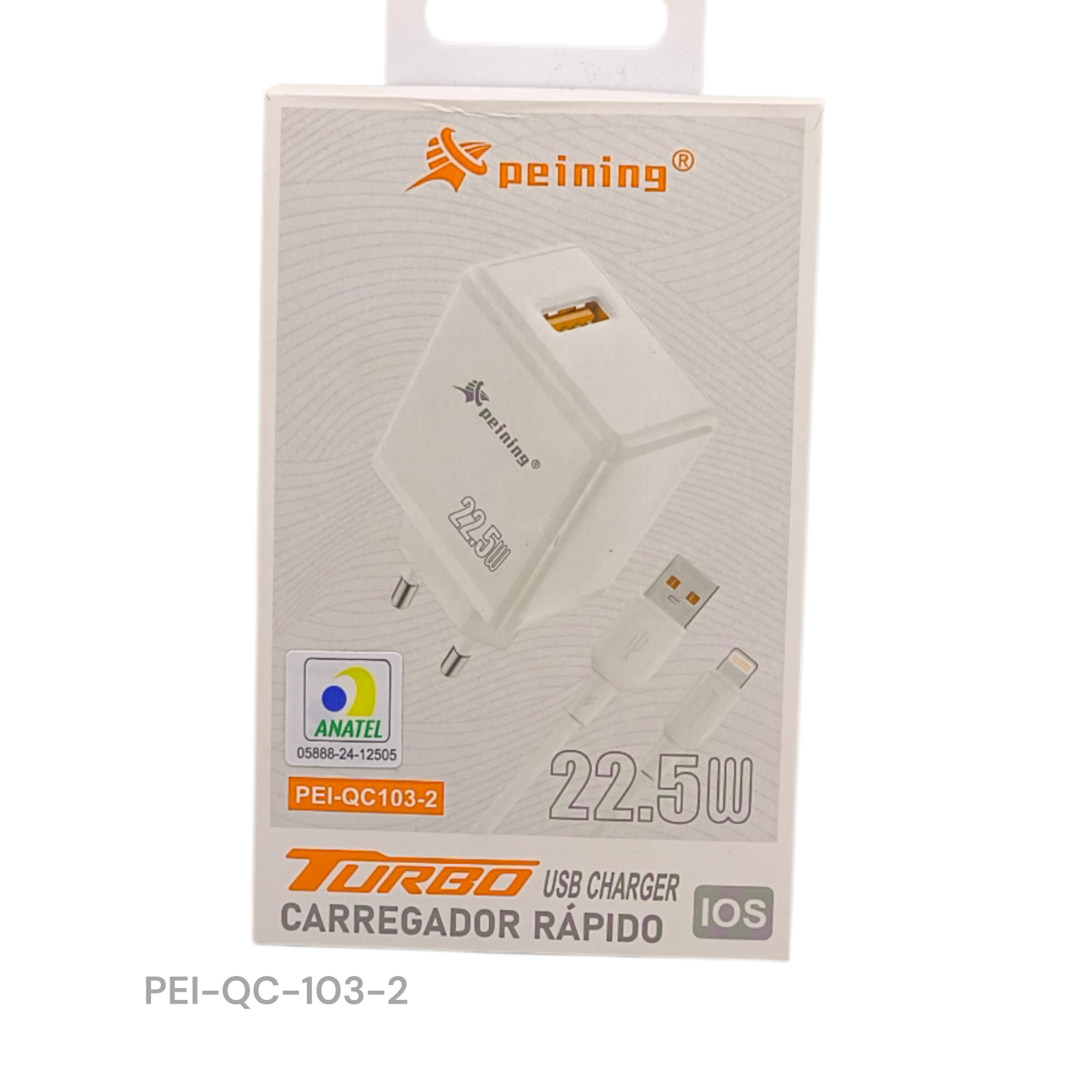IMG_20260122_122120 CARREGADOR TURBO 22.5W CHARGER PEINING - Imagem 1