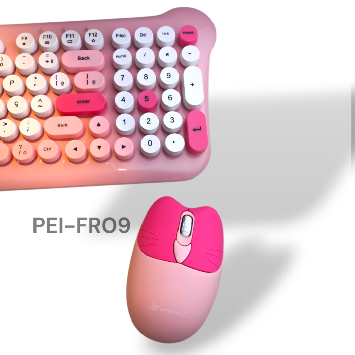 TECLADO SEM FIO PEI-FR09 PEINING - Imagem 2