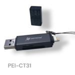 ADAPTADOR USB-LIGHTNING PEI-CT31 2 EM 1 PEINING