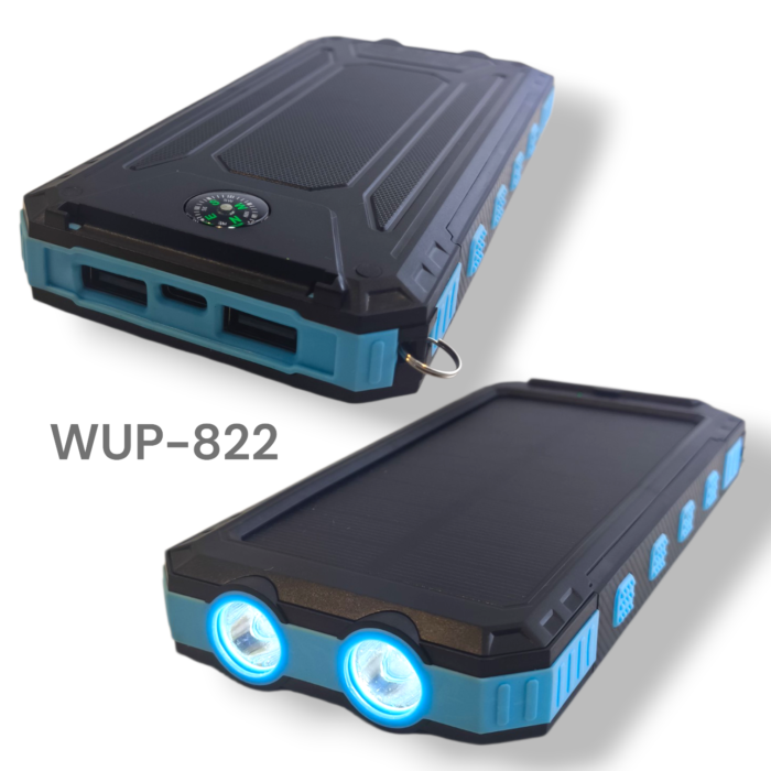 CARREGADOR SOLAR POWER BANK WUP-822 - Imagem 2