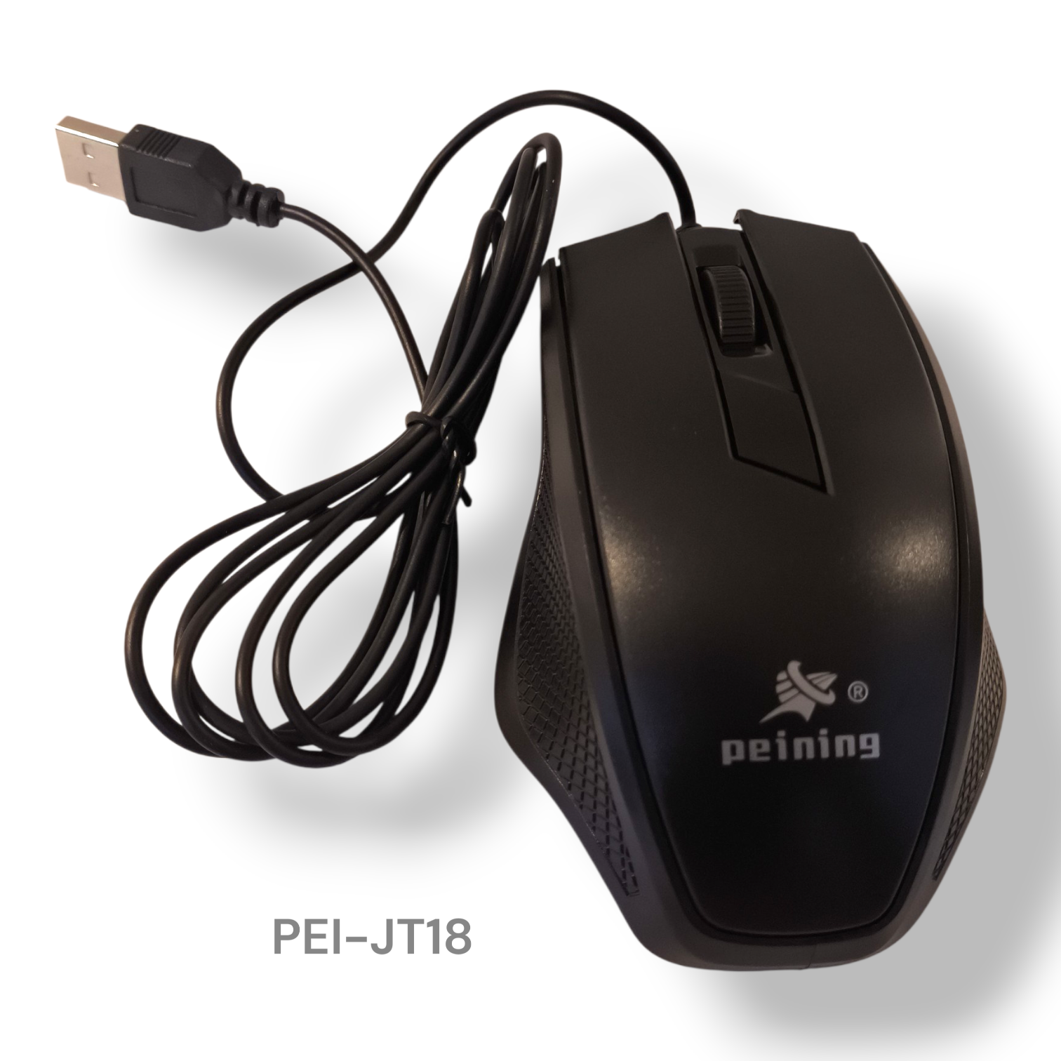 IMG_2917437382356695971 MOUSE OPTICO PEI-JT718 PEINING COM FIO - Imagem 1