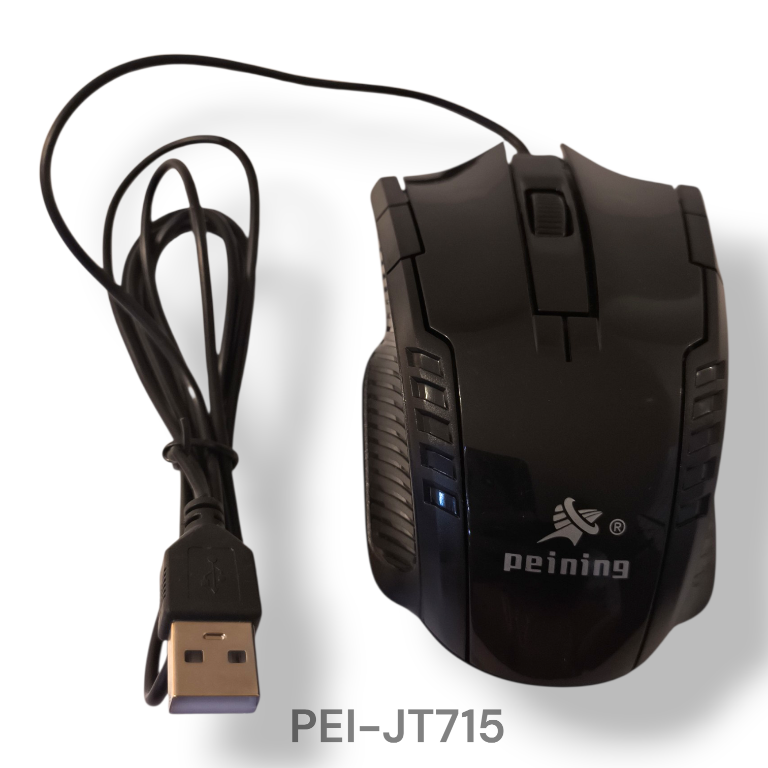 IMG_3068199919094140664 MOUSE OPTICO PEI-JT715 PEINING COM FIO - Imagem 1