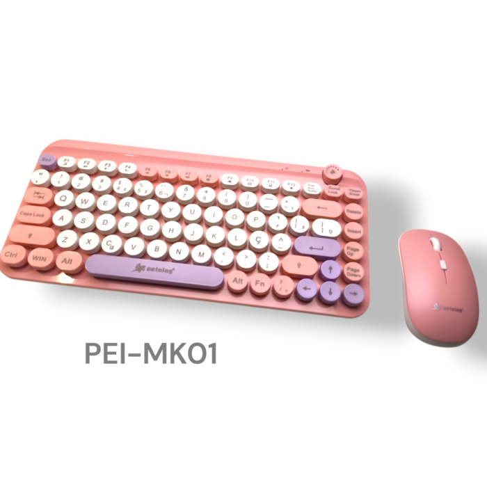 TECLADO SEM FIO PEI-MK01 PEINING - Imagem 3