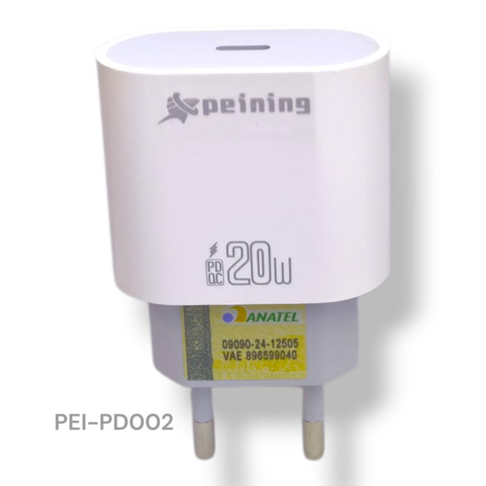 FONTE RÁPIDO PD QC 20 W PEINING - Imagem 3