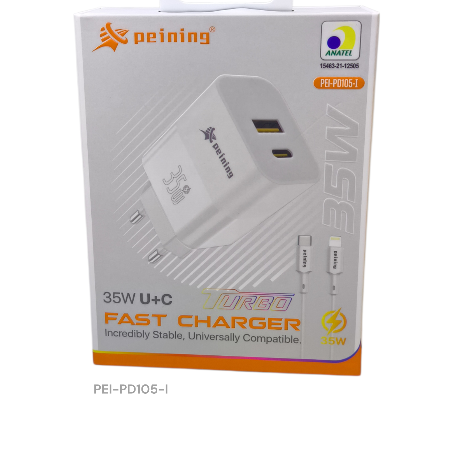 IMG_3273387322957078674 CARREGADOR FAST CHARGER TURBO PEINING 35 W - Imagem 1