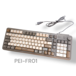 TECLADO COM FIO PEI-FR01  PEINING