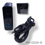 CARREGADOR TURBO GAN PEI-G329-B 140W CHARGER