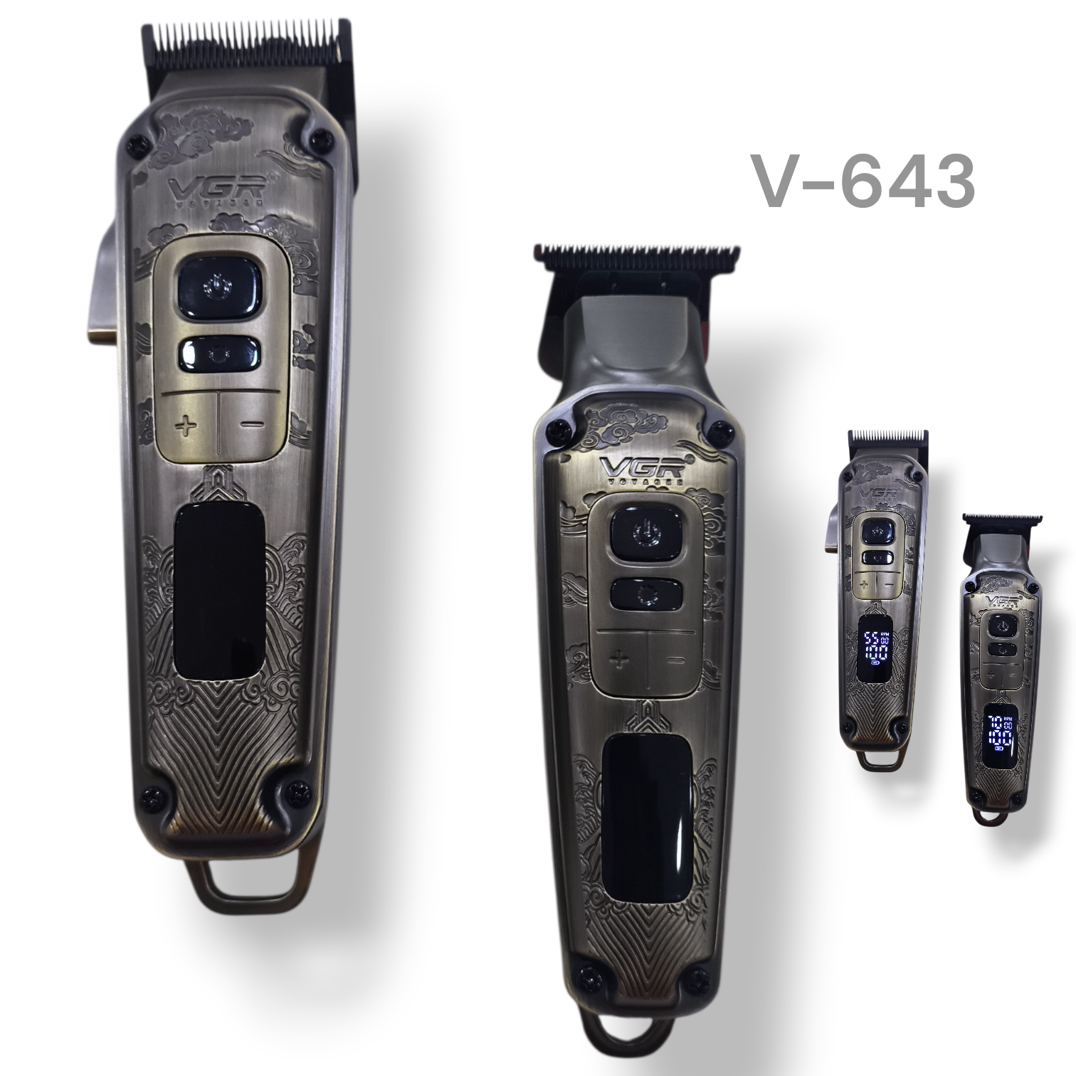 IMG_3816606473952557147.jpg Kit 2 Máquinas Profissional VGR V-643 - Imagem 1