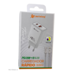 CARREGADOR RÁPIDO PD 20W QUICK CHARGE PEINING