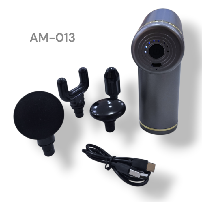 MASSAGEADOR MUSCULAR COM 8 NIVEIS 3300RPM TOMATE AM-013 - Imagem 2