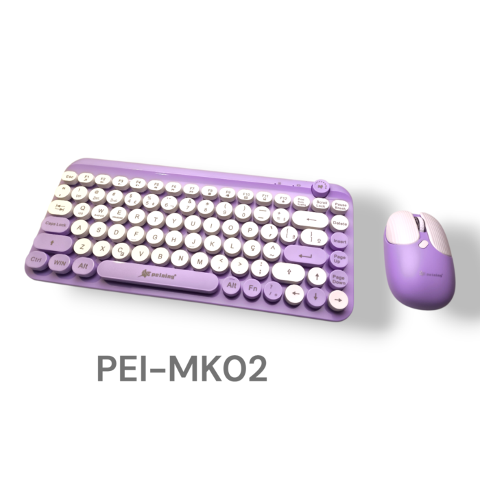 TECLADO SEM FIO PEI-MK02 PEINING (UNIDADE) - Imagem 2