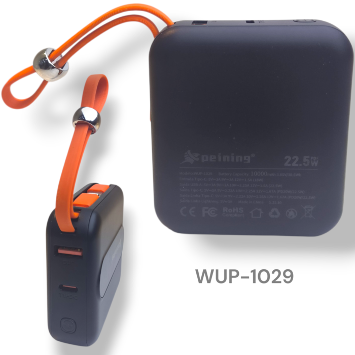 POWER BANK PEINING WUP-1029 (UNIDADE) - Imagem 2
