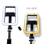 BASTÃO DE SELFIE COM SUPORTE PEI-SK21 PEINING - Imagem 2