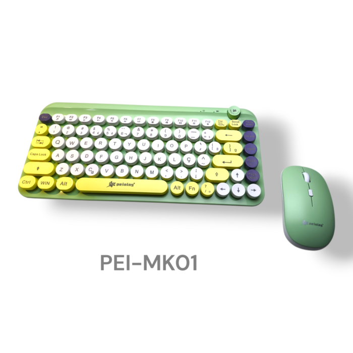 TECLADO SEM FIO PEI-MK01 PEINING - Imagem 4