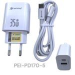CARREGADOR  RAPIDO PEI-PD170-5  PEINING 35 W