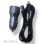 CARREGADOR VEICULAR WU-F120-2 PEINING