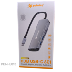 ADAPTADOR HUB 6X1 PEINING
