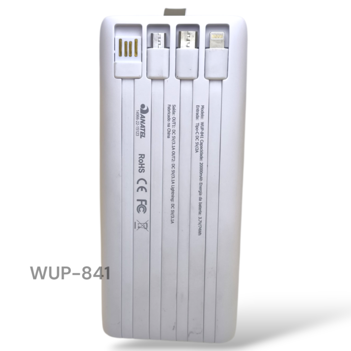 POWER BANK WUP-841 PEINING (UNIDADE) - Imagem 2