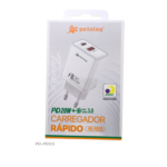 FONTE QUICK CHARGER 3.0 PD 20W PEINING