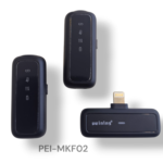 MICROFONE DE LAPELA PEI-MKF02 SEM FIO PEINING - Imagem 2
