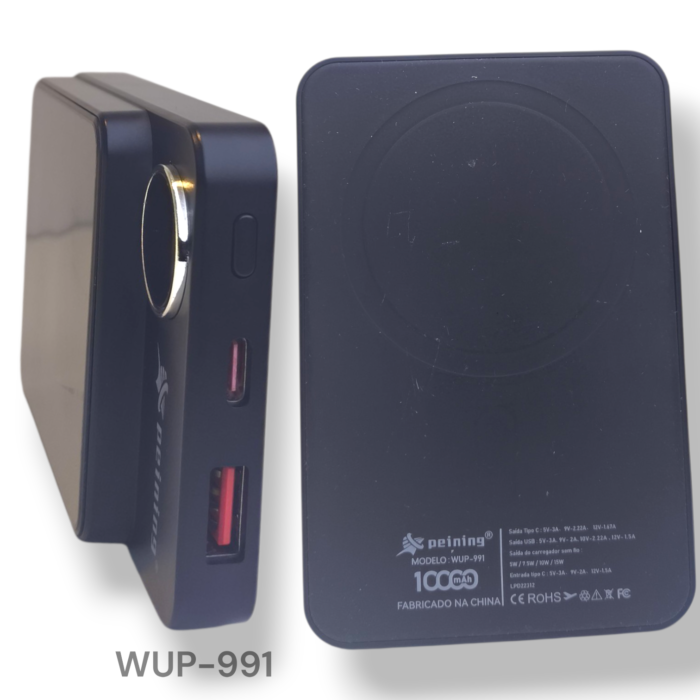 POWER BANK PEINING SEM FIO WUP-991 - Imagem 2