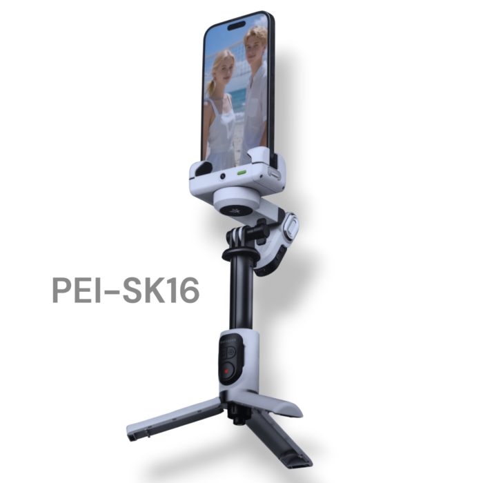 GIMBAL MULTIFUNCTIONAL PEI-SK16 ESTABILIZADOR DE EIXO ÚNICO COM IA - Imagem 2