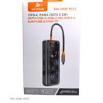 ADAPTADOR HUB 8 EM 1 PEINING