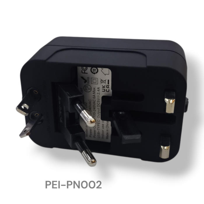 ADAPTADOR E TOMADA PEI-PN002  UNIVERSAL PEINING - Imagem 2