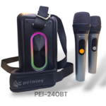 CAIXA DE SOM PEINING COM KARAOKÊ 50W C RGB - Imagem 2