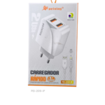 CARREGADOR RAPIDO 3.1A PEINING