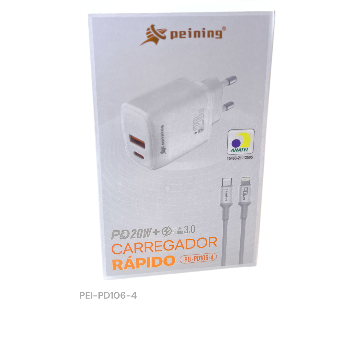 IMG_7381355358452145104 CARREGADOR RÁPIDO PD 20W + QUICK CHARGE - Imagem 1