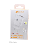 CARREGADOR RAPIDO 3.6A PEINING