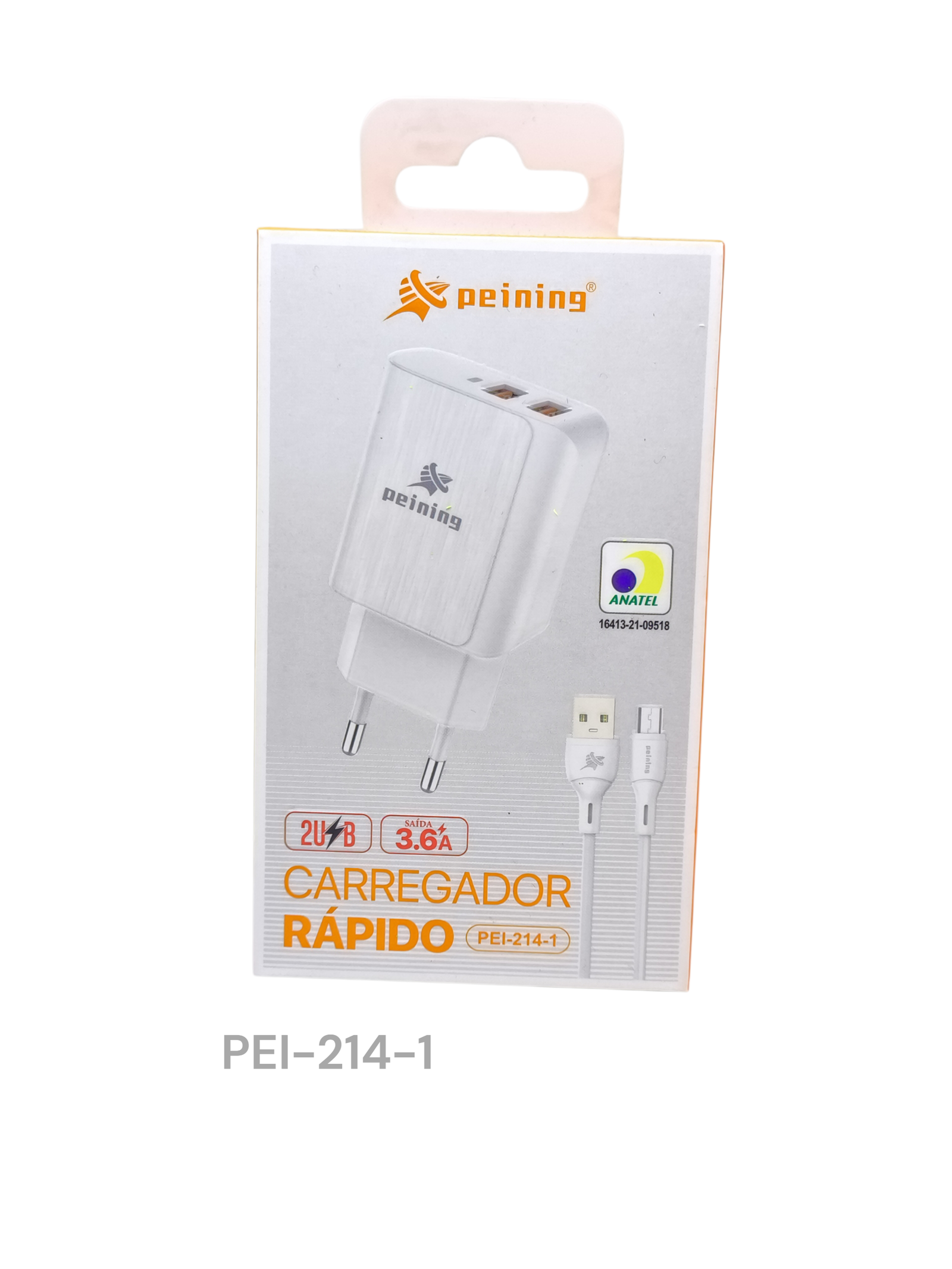 IMG_7381515018222737438 CARREGADOR RAPIDO 3.6A PEINING - Imagem 1