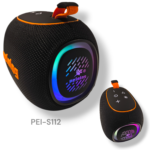 CAIXA DE SOM PEINING PEI-S112 C RGB 10W