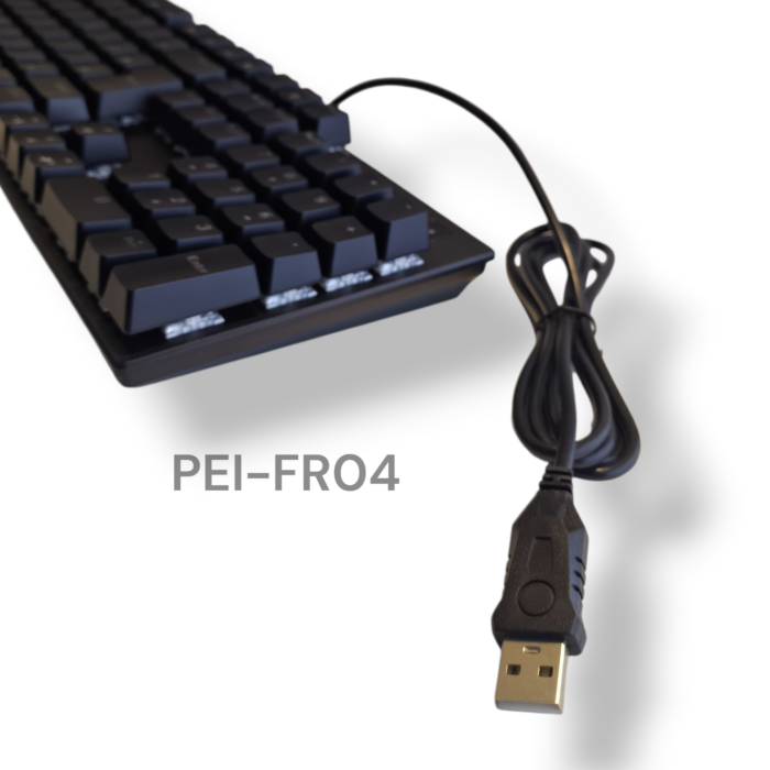 TECLADO COM  FIO PEI-FR04 PEINING - Imagem 2