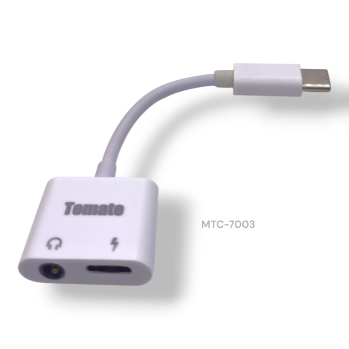 ADAPTADOR DE AUDIO TP C TOMATE - Imagem 2