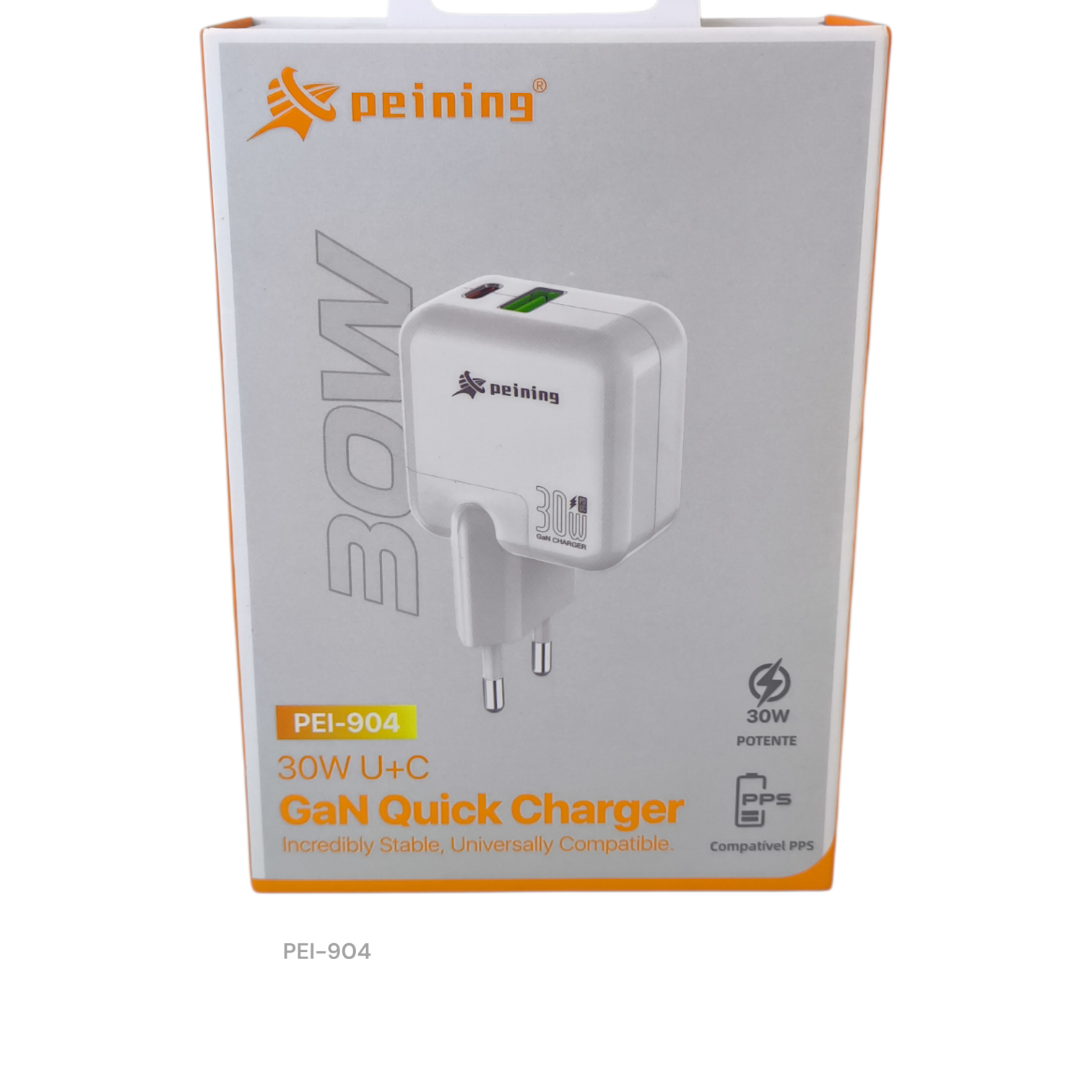 IMG_8342357673520376849 FONTE GAN QUICK CHARGER PEINING 30W - Imagem 1