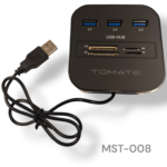 ADAPTADOR HUB USB  MST-008 TOMATE