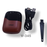 Barbeador elétrico portátil Vgr V-345 USB