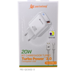 KIT CARREGADOR TURBO POWER 3.0A PEINING