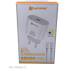 CARREGADOR RÁPIDO PEINING 20W PD QC