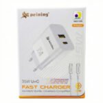 Carregador Turbo 45w Tipo C Para Motorola Samsung E Xiaomi