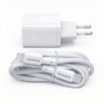 Carregador Turbo 35w Compativel Com iPhone 8 X Xr 11 12 13 14 Pro Max Usb Tipo C Duplo - Imagem 2